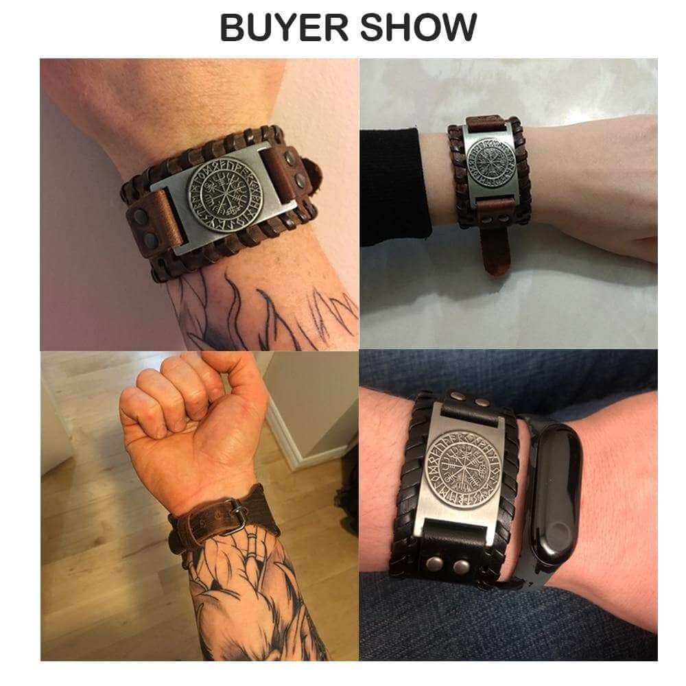Compass Viking Bracelet
