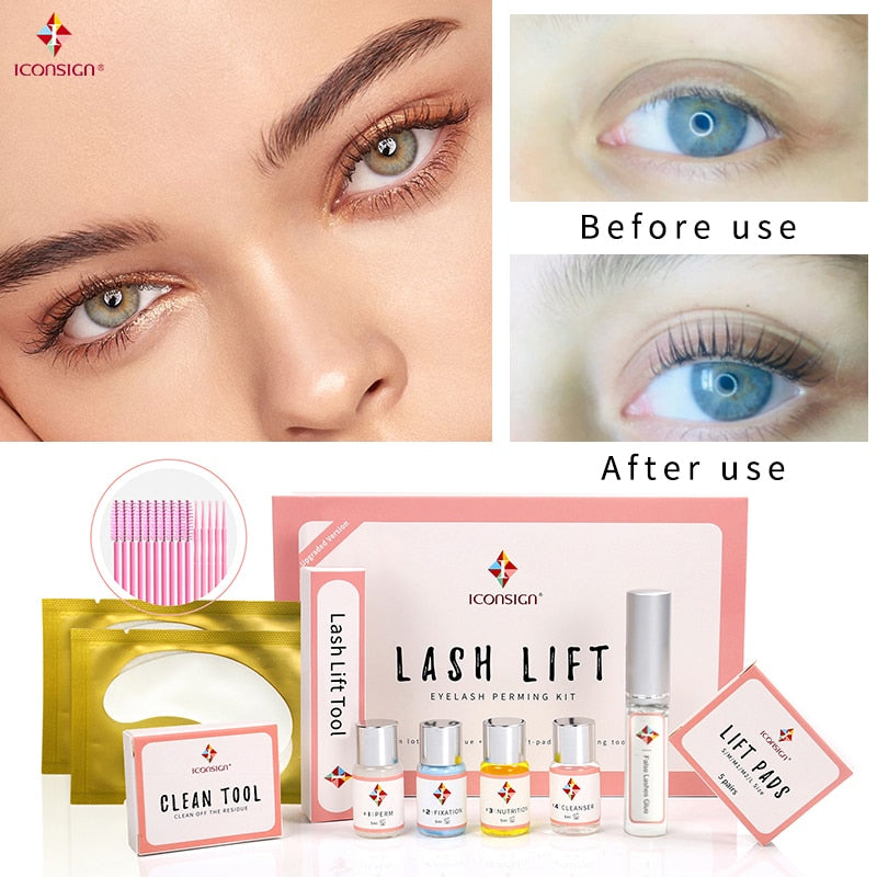 ICONSIGN Lash Lift Kit Dropshipping Lash Lifting Kit Lifting Eyelash Serum Lash Enhancer Eyelash Perm Eye Makeup Tools Lash Lift
