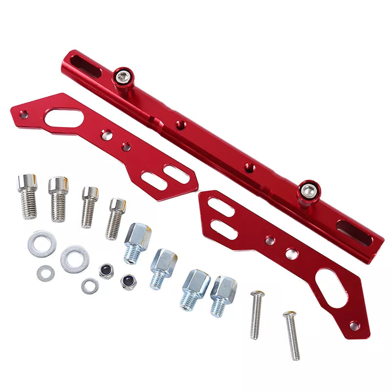 Red Motorcycle Mirror Seat Multifunctional Extension Bar Balance Bar Cross Bar Steering Wheel  Motorcycle Bike Handlebar